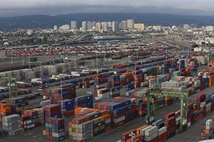 Port of Oakland containerized import volume surges in January