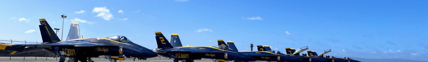 Image of Oakland Airport hosts the U.S. Navy Blue Angels for SF Fleet Week 2022