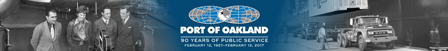 Header Image of [:en]90 Years of Public Service[:zh]Port of Oakland - 90th Anniversary[:]
