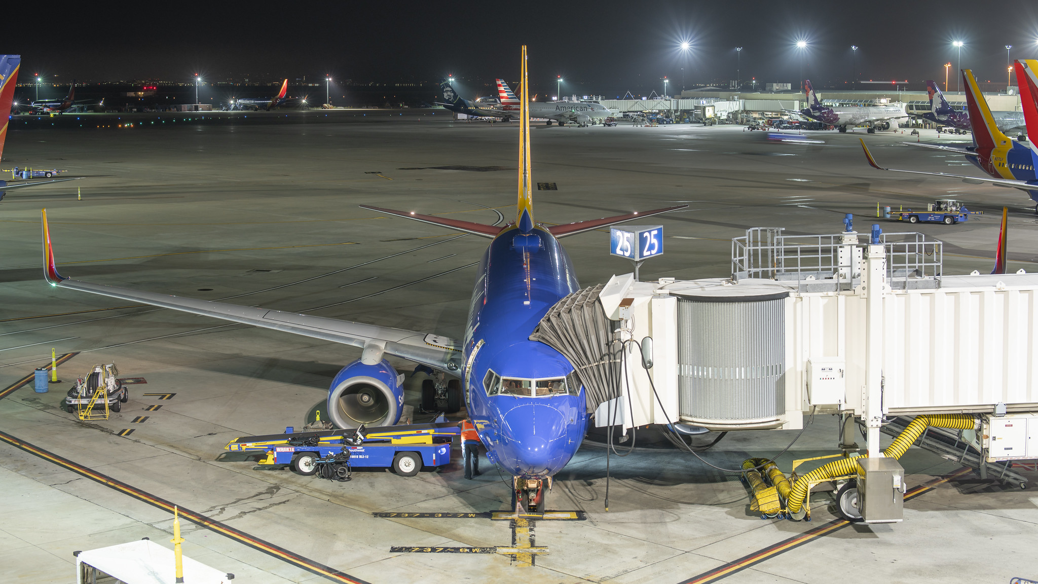 SW plane at gate at night-20240405-113732